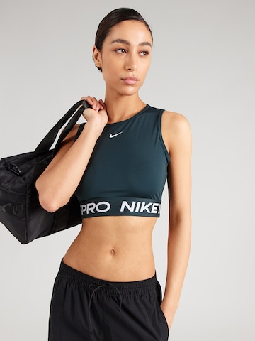 NIKE Sporditopp 'PRO 365', värv roheline: eest vaates