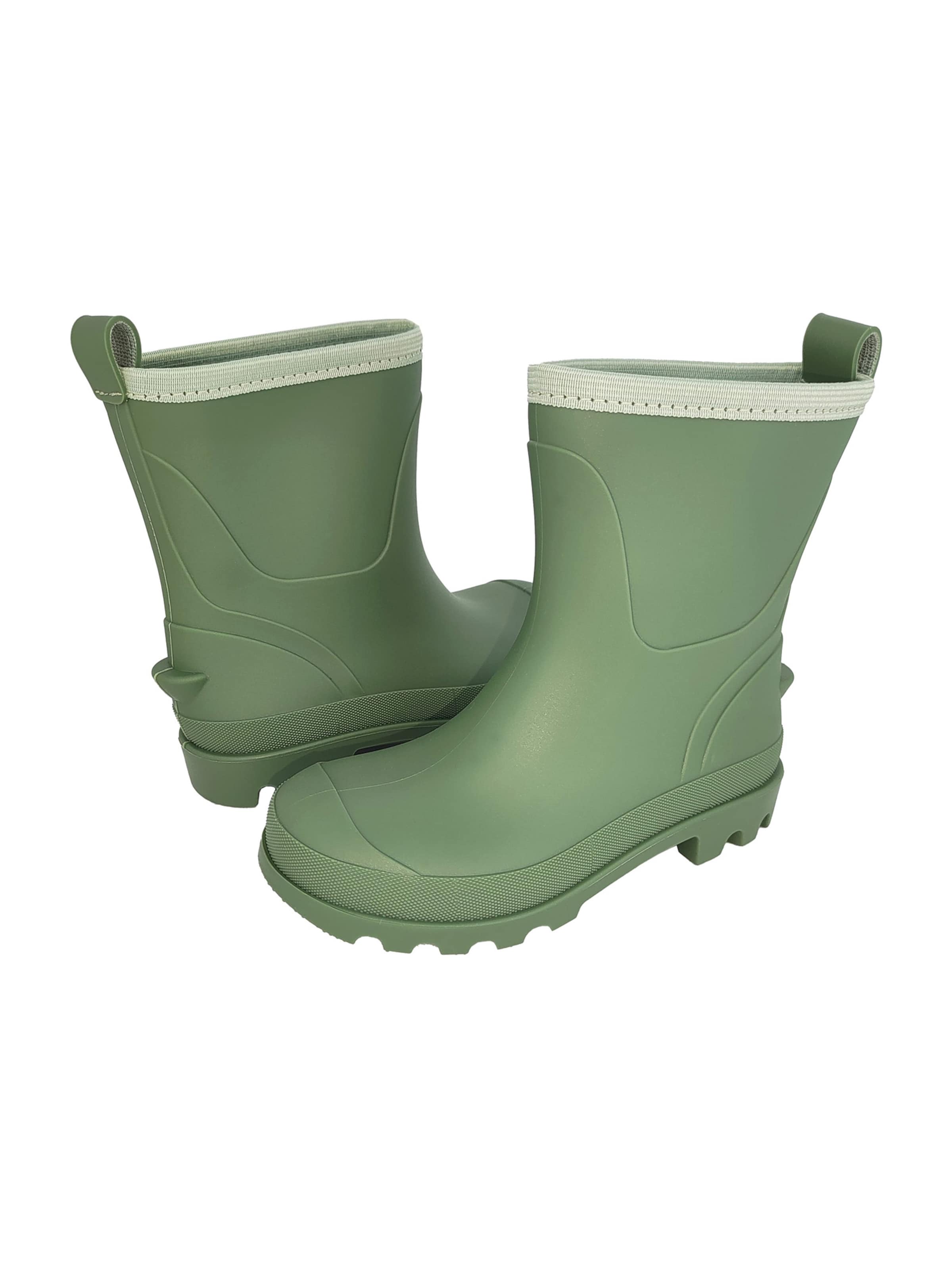 BECK Rubber Boots 'Little Fellow' in Green