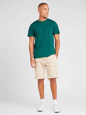 T-Shirt 'SLHASPEN' SELECTED en vert