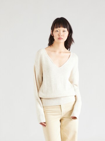 Pull-over 'DAYPULF' BONOBO en beige : devant