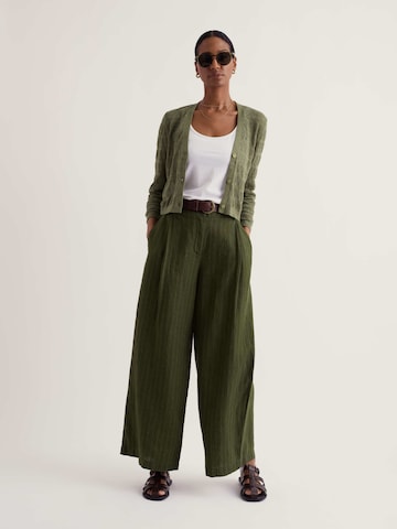 Cardigan 'Sweet Day' Seasalt Cornwall en vert