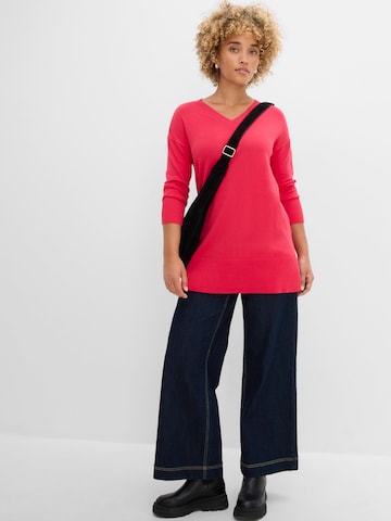 bonprix Pullover in Rot