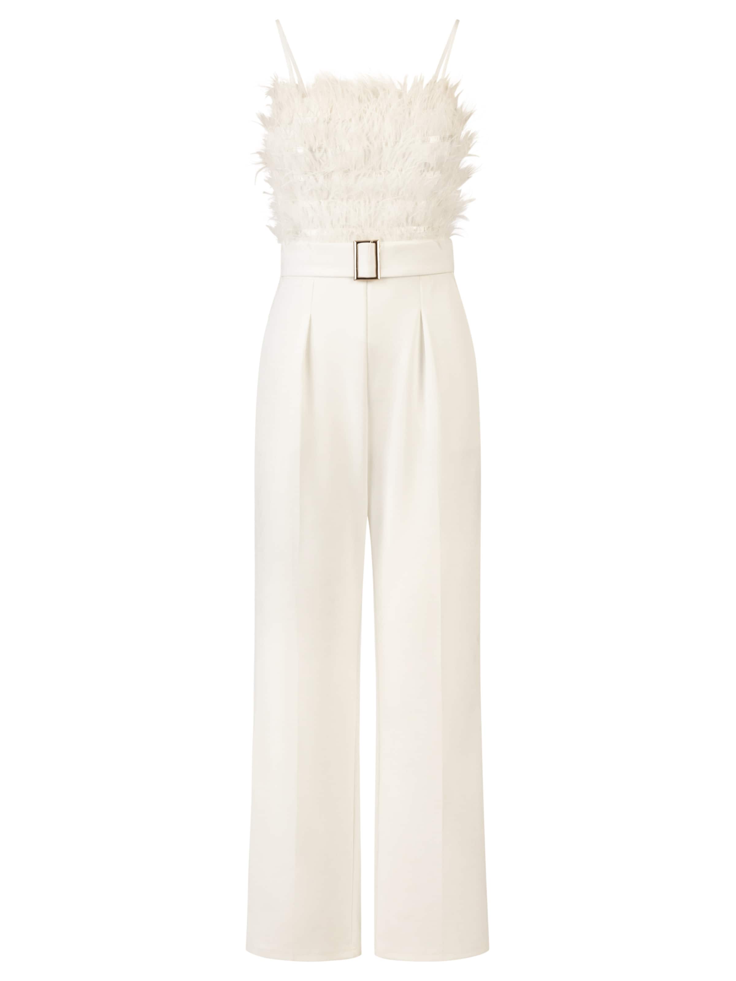 APART Jumpsuit in Weiß: Vorderseite