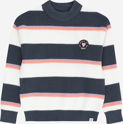 GARCIA Sweater in Blue / Purple / Apricot / White, Item view