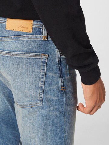 s.Oliver Slimfit Jeans in Blauw