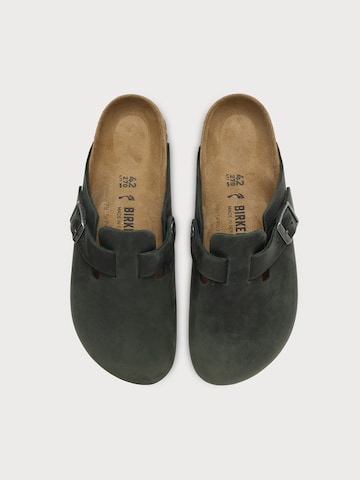 BIRKENSTOCK Чехли 'Boston' в зелено