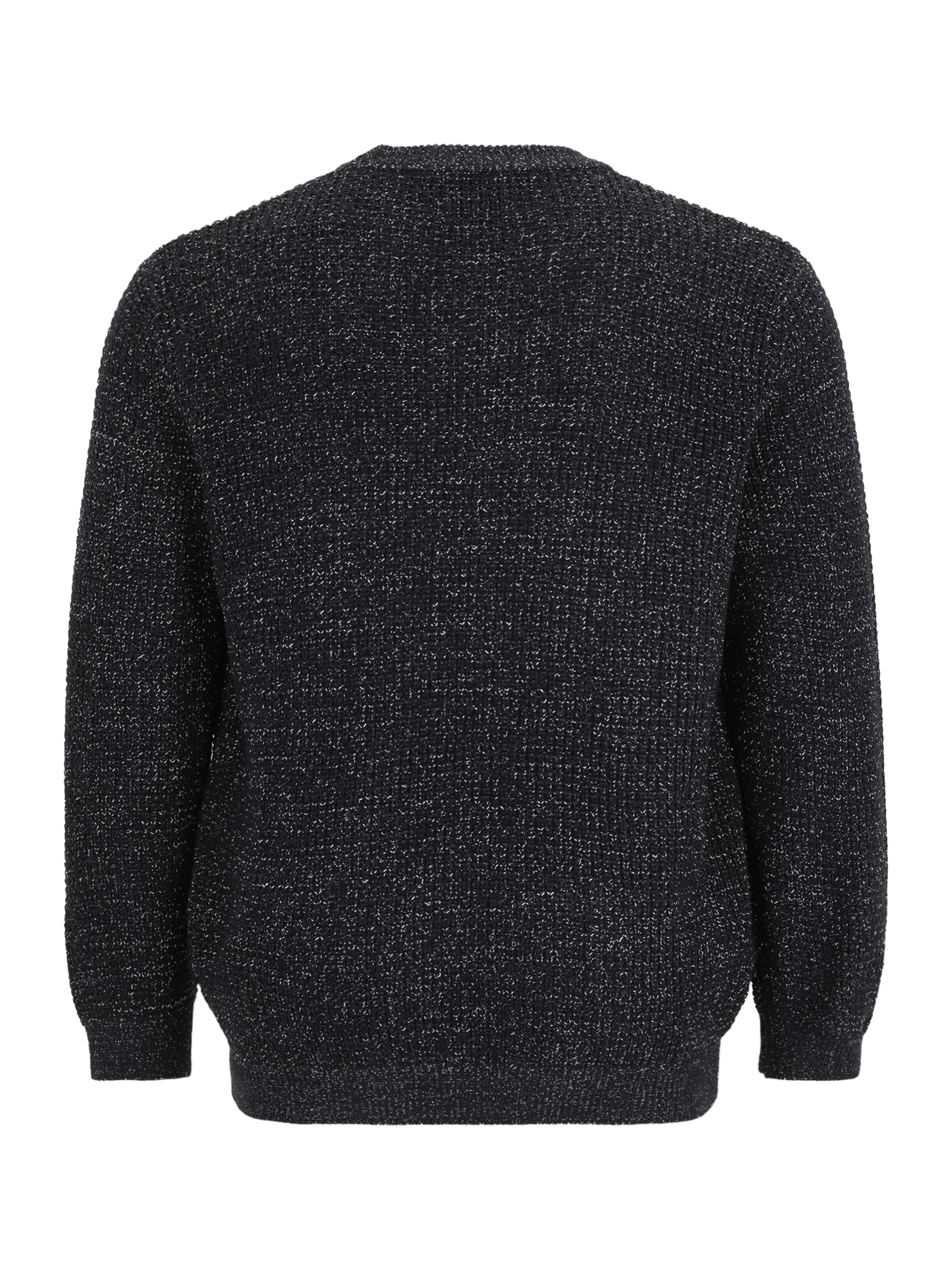 Jack & Jones Plus Pullover 'JJGLOBAL' in Blau
