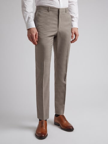 Ted Baker Slim fit Pants in Grey: front