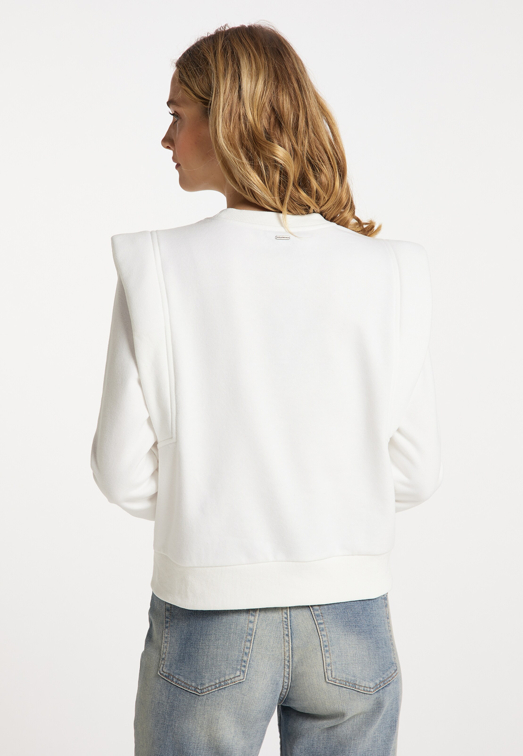 Sweats Sweat-shirt DreiMaster Vintage en Blanc 