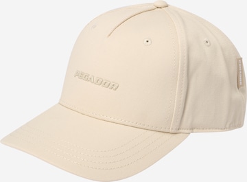 Pegador - Gorra en beige: frente