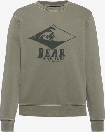 BEAR Sweatshirt 'Surf' in Grün: Vorderseite