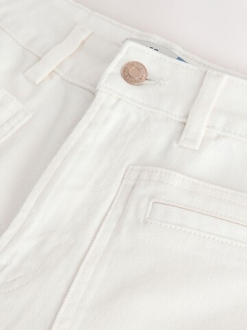 Next Wide Leg Jeans in Beige