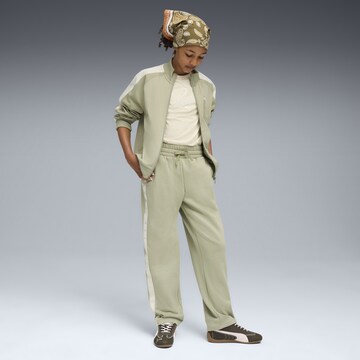 PUMA Loosefit Jogginghose 'Essentials' in Grün