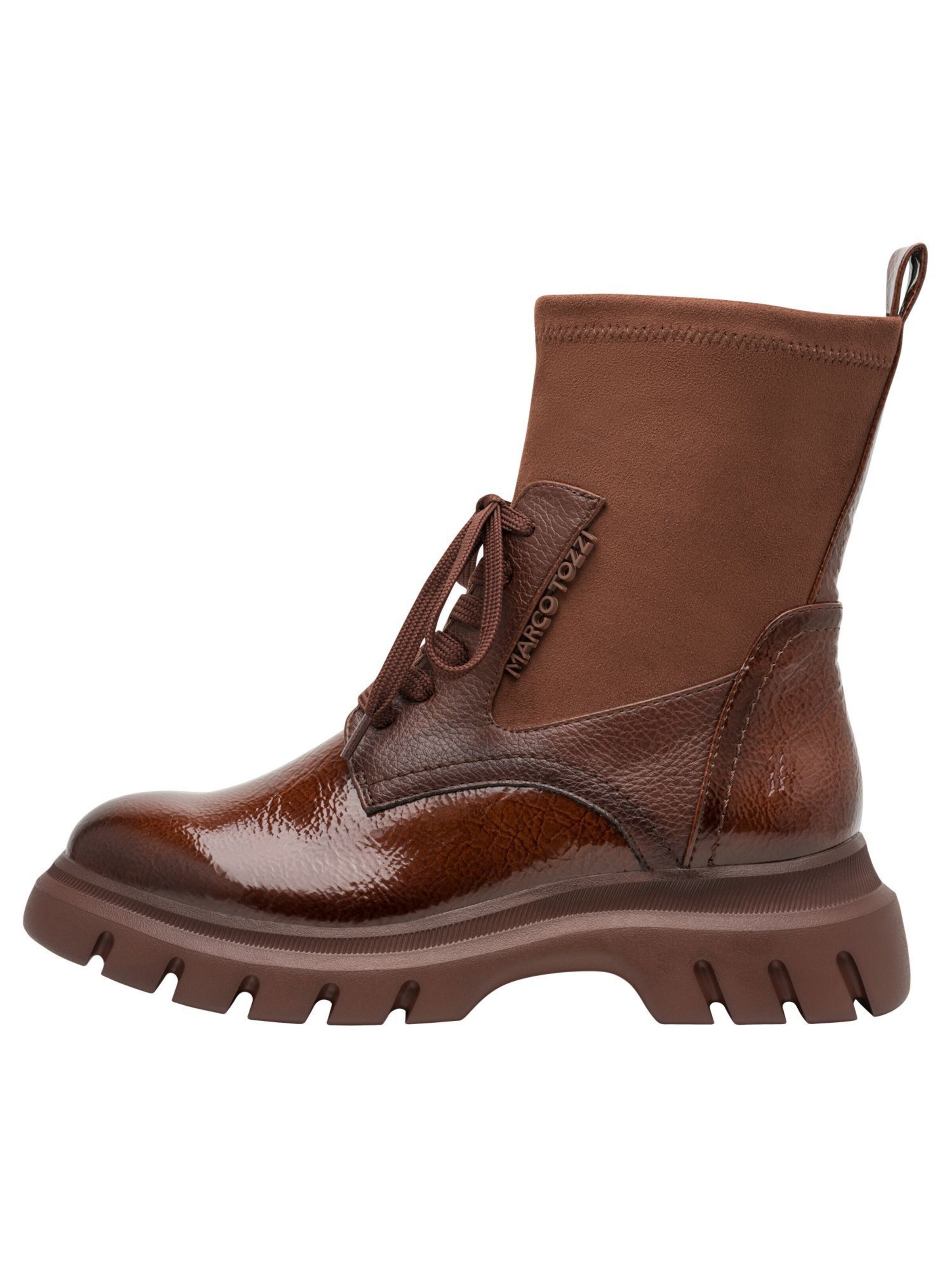 Bottines à lacets MARCO TOZZI en marron