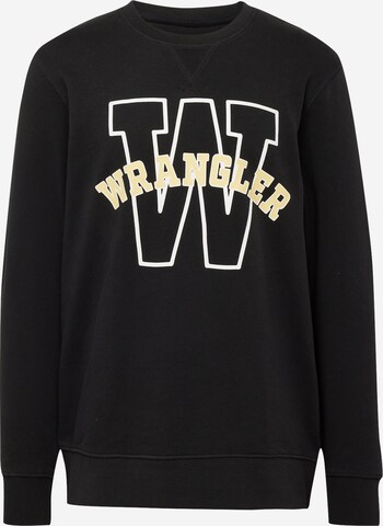 WRANGLER Sweatshirt in Black: front