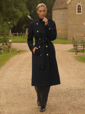 love & roses Between-seasons coat in Black