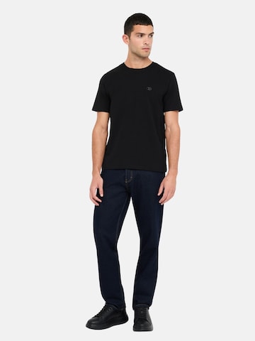 T-Shirt 'LIU JO UOMO T-SHIRT BASICCONTRA T-SHIRT' Liu Jo en noir