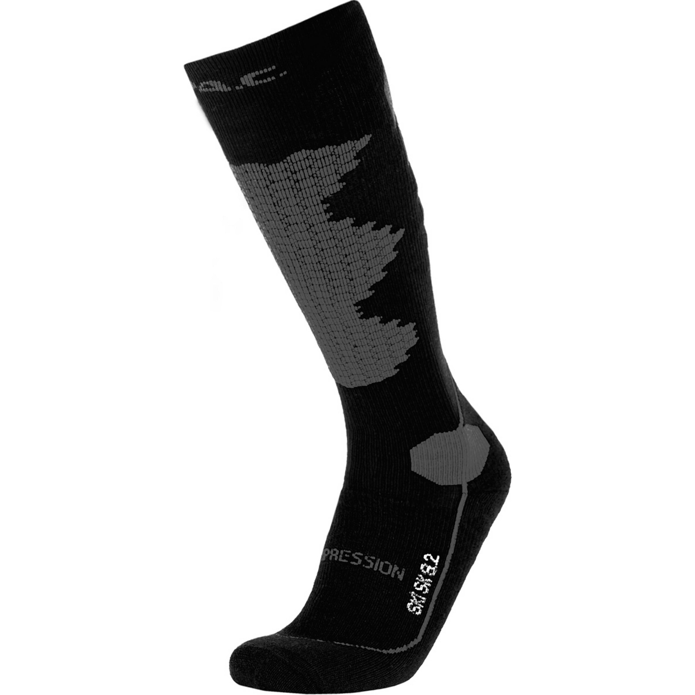 P.A.C. Sportsocken in Schwarz: Vorderseite