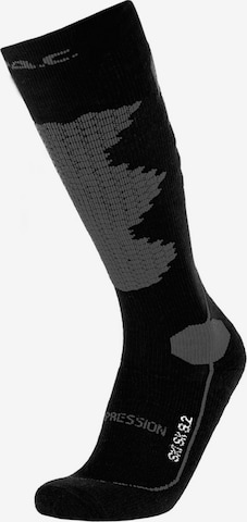 P.A.C. Athletic Socks in Grey: front