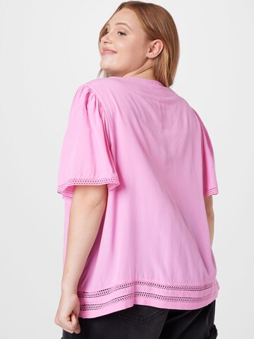 EVOKED - Blusa 'Visia' em rosa