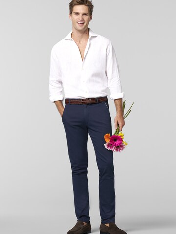 MEYER Regular Chino in Blauw