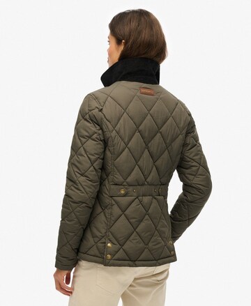 Veste mi-saison Superdry en vert