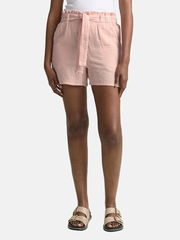 TOM TAILOR DENIM Slimfit Hose in Pink: Vorderseite