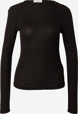 modström - Camiseta 'Harper' en negro: frente