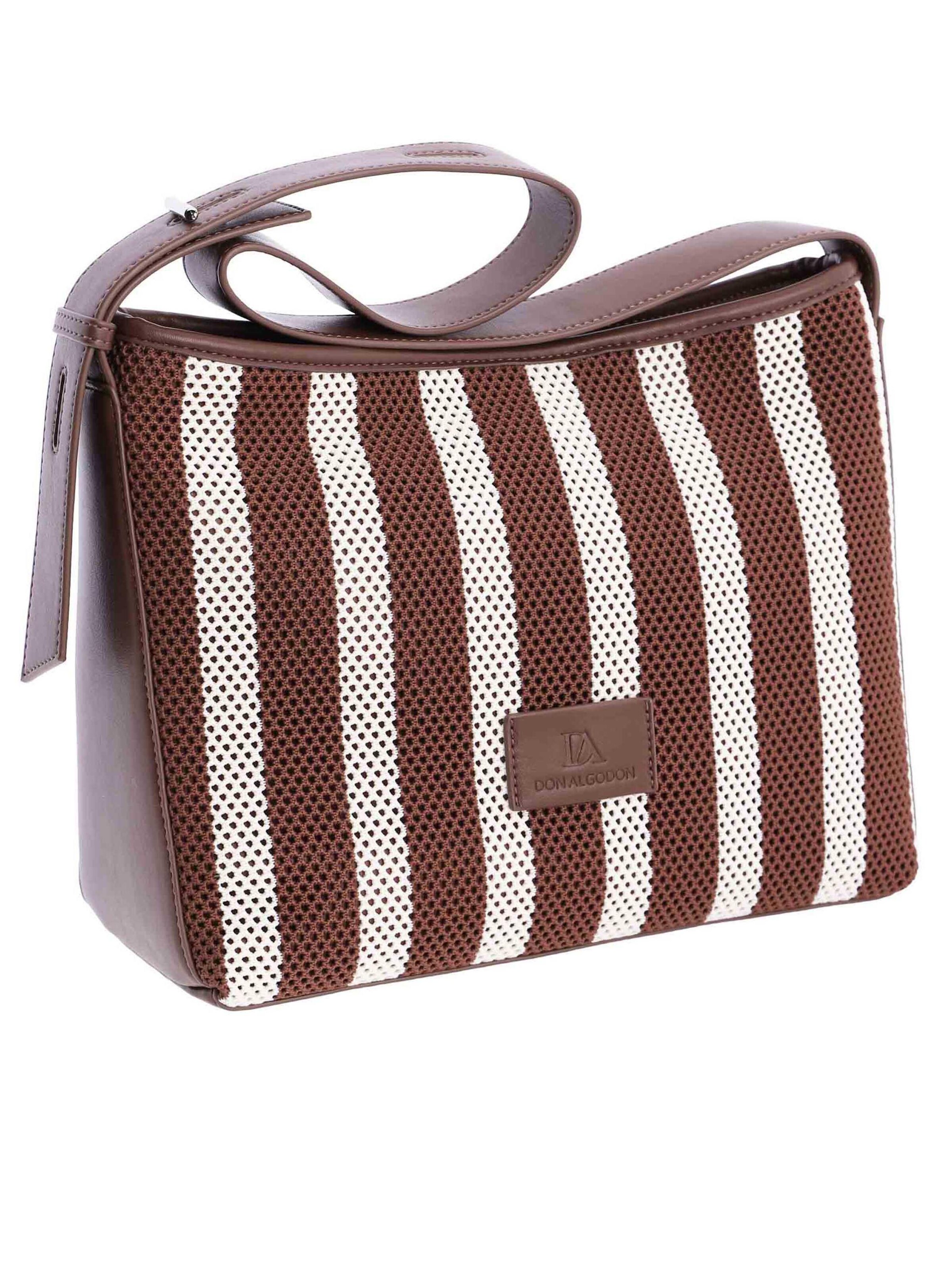 Don Algodon - Bolso de hombro 'Nayade' en marrón