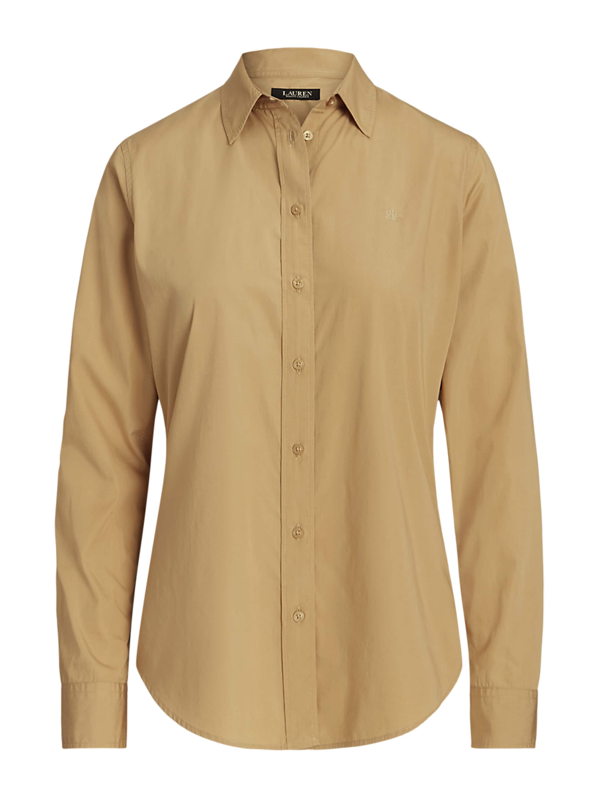 Chemisier Lauren Ralph Lauren en beige : devant