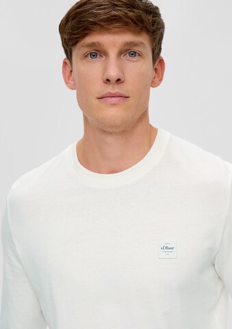 T-Shirt s.Oliver en blanc