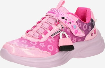 SKECHERS Trainers 'POWER JAMS 2.0' in Pink: front