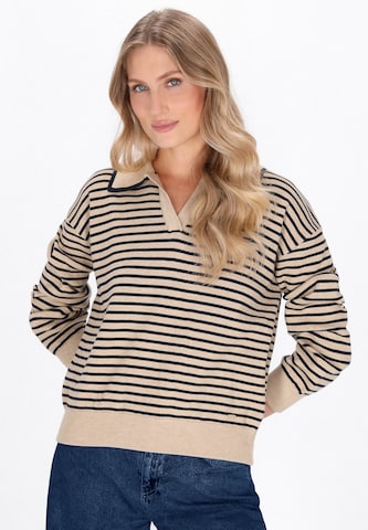 DreiMaster Maritim Sweater in Beige