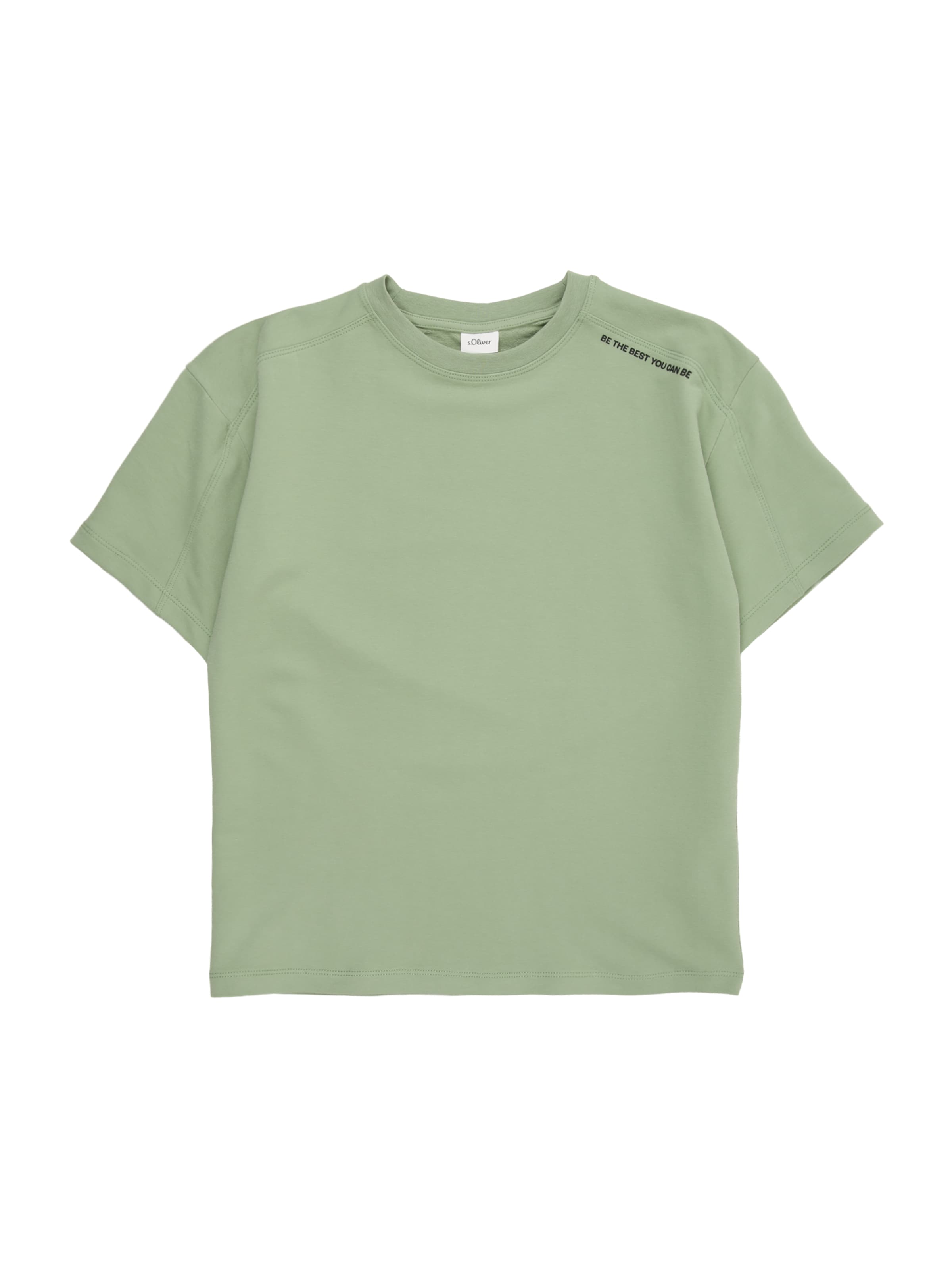 T-Shirt s.Oliver en vert : devant