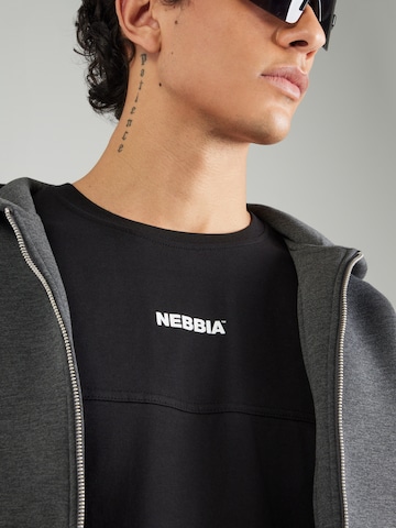 NEBBIA Функционална тениска 'POWER 898' в черно