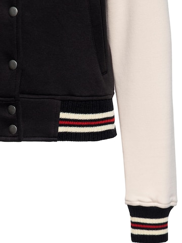 Queen Kerosin Between-Season Jacket 'Q' in Purple