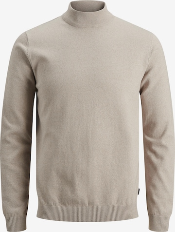 JACK & JONES Pullover 'Emil' in Beige: predná strana