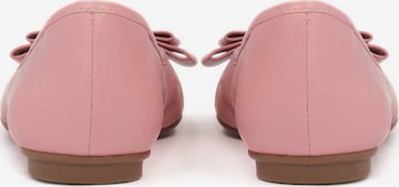 Kazar Ballet Flats in Pink: front