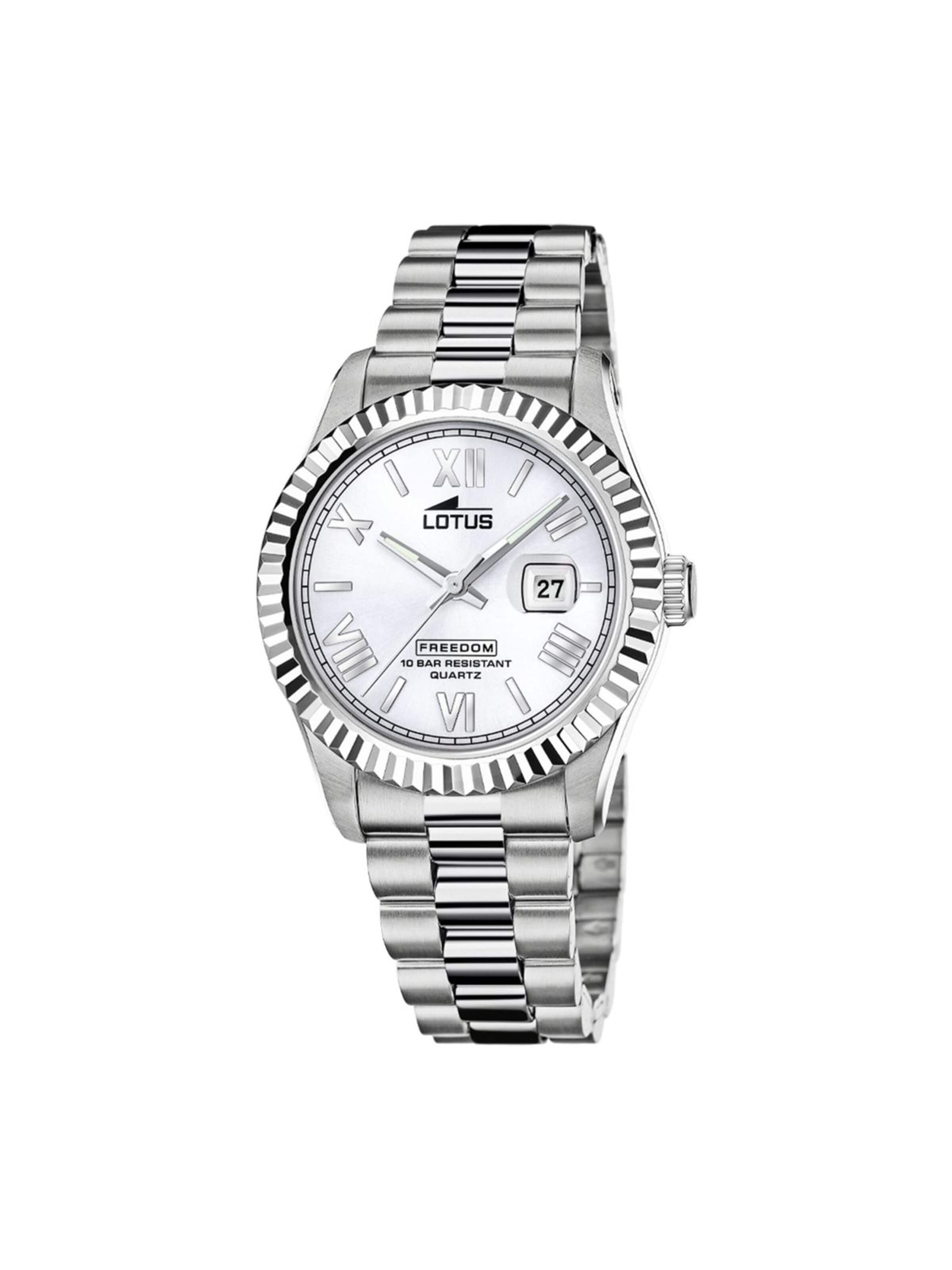 Lotus Analoog horloge 'Date watch Freedom' in Zilver: voorkant