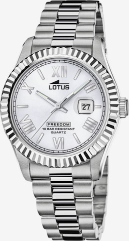 Lotus Analoog horloge 'Date watch Freedom' in Zilver: voorkant