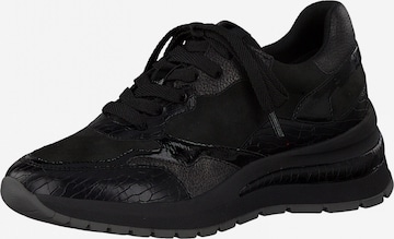 TAMARIS Sneakers laag in Zwart: voorkant