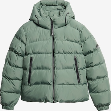 Superdry - Chaqueta de invierno en verde: frente