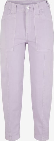 TOM TAILOR DENIM - Regular Calças de ganga em roxo: frente