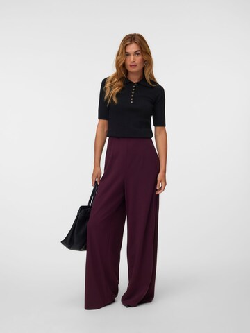 VERO MODA - Pierna ancha Pantalón 'VMLiva' en rojo