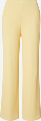 AMALY Regular Trousers in Yellow: front