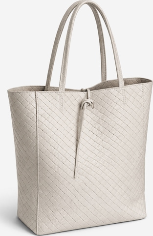 COLLEZIONE ALESSANDRO Shoulder Bag 'Flecht' in Beige: front