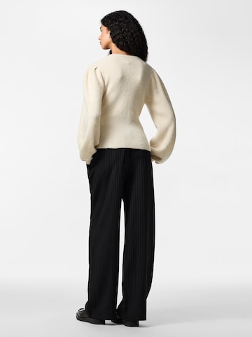 PIECES Kardigán 'PCSILLY' - bézs