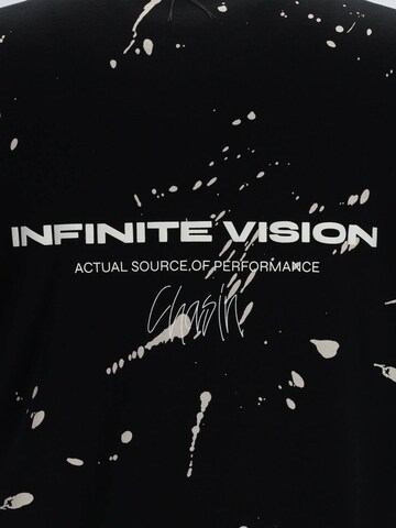 CHASIN' Shirt 'Elon' in Black