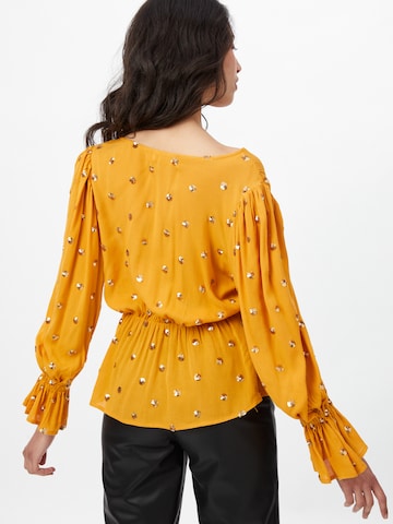 Traffic People Blouse in Yellow