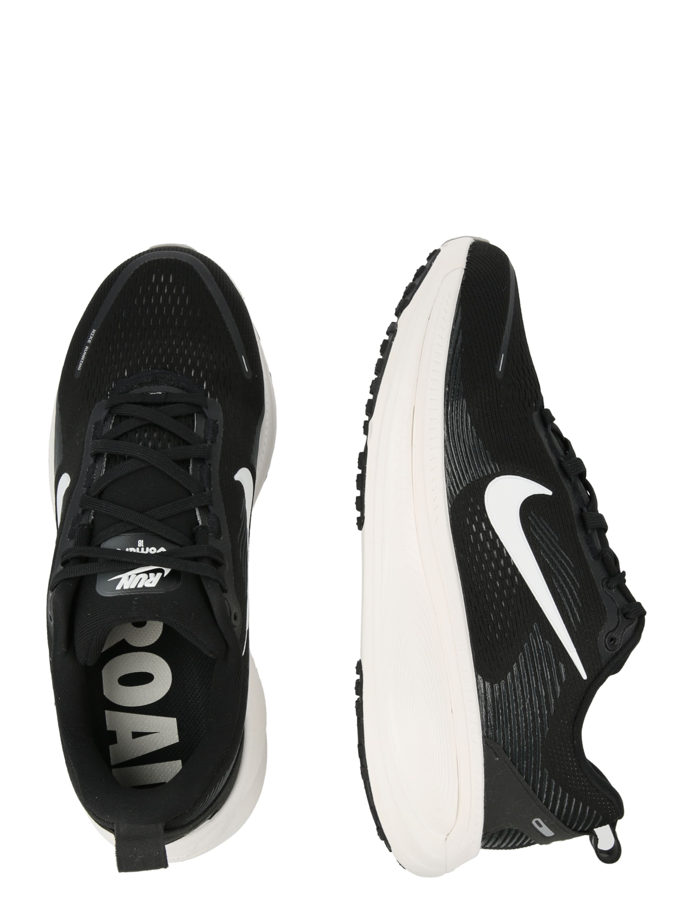 Scarpa da corsa 'Vomero 18' di NIKE in nero